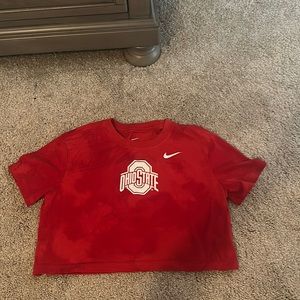 Ohio State Cropped Tee- worn once
